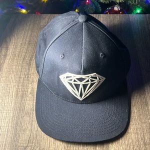 Diamond Supply Co Mens BRILLIANT UNSTRUCTURED SNAPBACK Hat Color Blue